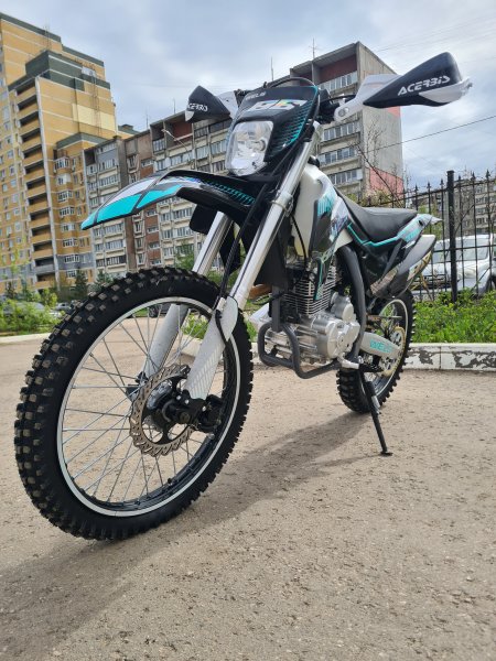 Эндуро кроссовый мотоцикл WELS PR300 синий