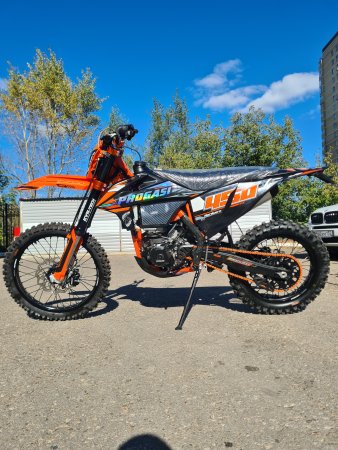 Эндуро кроссовый мотоцикл Progasi Hardcore 450 EFI оранжевый