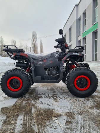 Бензиновый квадроцикл Motax ATV Grizlik T200 Lux красный камуфляж