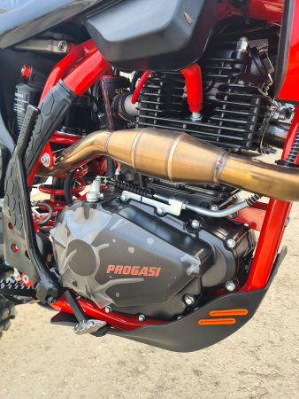 Эндуро кроссовый мотоцикл Progasi Race 300 Air красный