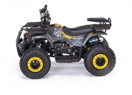 Детский бензиновый квадроцикл Motax Mini Grizlik X16 (PS,BW) желтый камуфляж