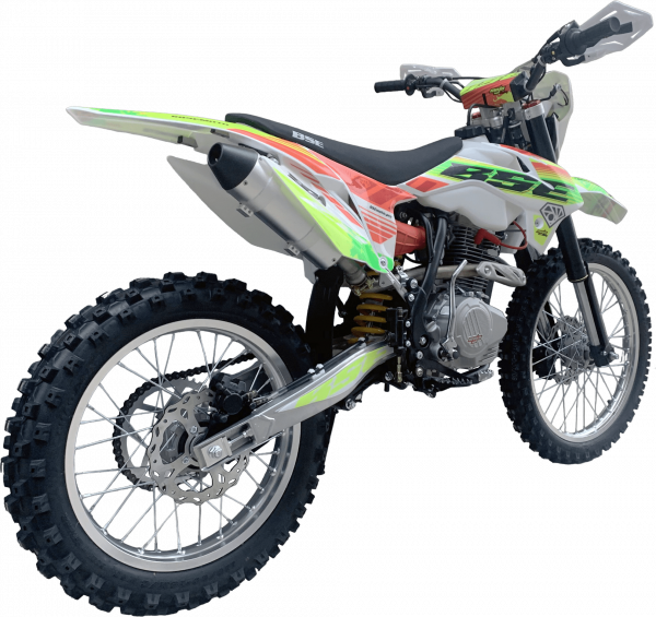 Эндуро кроссовый мотоцикл BSE Z2 19/16 (015) roqvi green