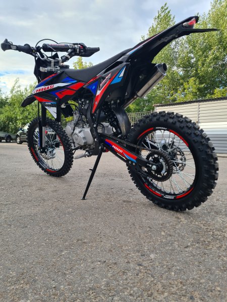 Питбайк Progasi Jumbo 125 - 19/16 red/blue