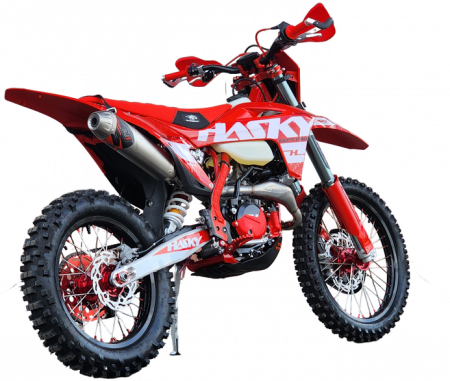 Эндуро кроссовый мотоцикл Hasky F7 Pro 177MM красный