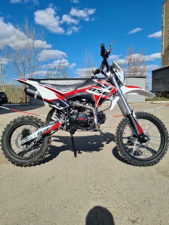 Питбайк BSE EX 125E (015) 17/14 красный