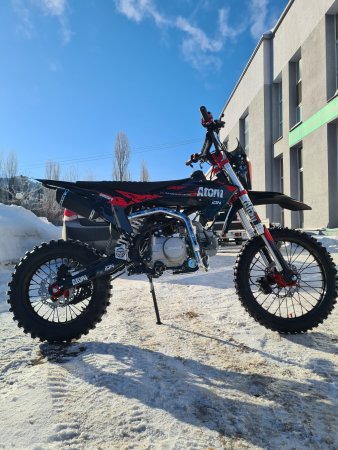Питбайк SSSR Atom Ion 125 17/14 black orbit
