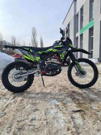 Эндуро кроссовый мотоцикл BSE Z5 (120) neon black