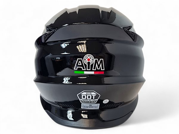 Кроссовый мотошлем AiM JK803 Black Glossy