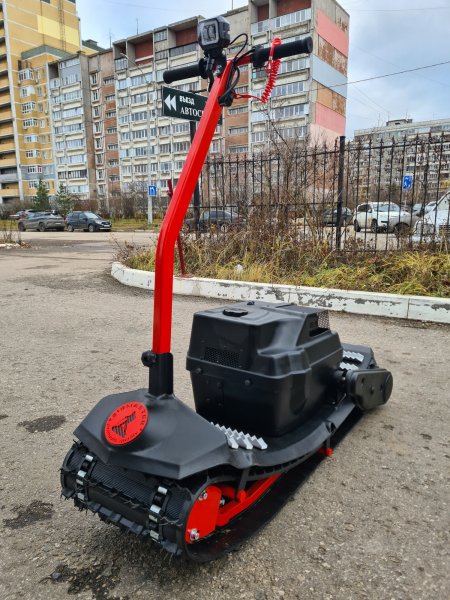 Мотосноуборд Sibmaster Pro + красный