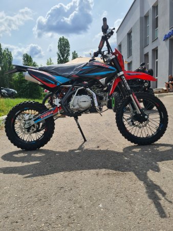Питбайк TMBK Pitster SP1 150 - 17/14 Red/Light Blue