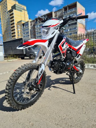 Питбайк BSE EX 125E (015) 17/14 красный