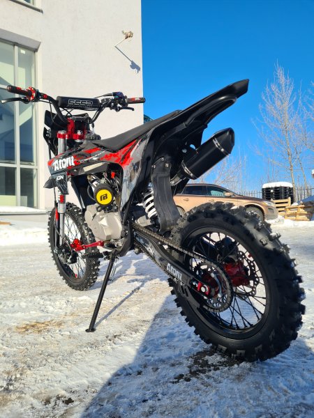 Питбайк SSSR Atom Ion 125 17/14 black orbit