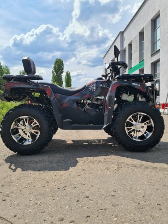 Бензиновый квадроцикл Motax Grizlik 300 красный камуфляж