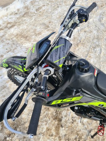 Эндуро кроссовый мотоцикл BSE Z5 (120) neon black