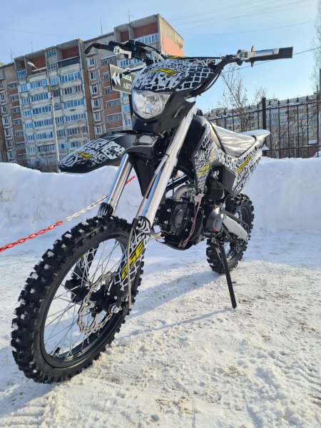 Питбайк BSE EX 125E MAX13 17/14 White Yellow