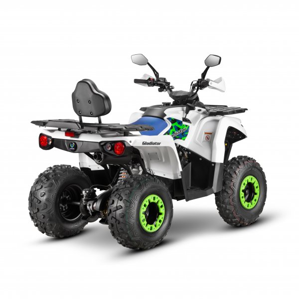 Бензиновый квадроцикл Mikilon Gladiator F200 Lux ПСМ белый