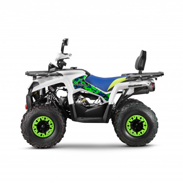 Бензиновый квадроцикл Mikilon Gladiator F200 Lux ПСМ белый
