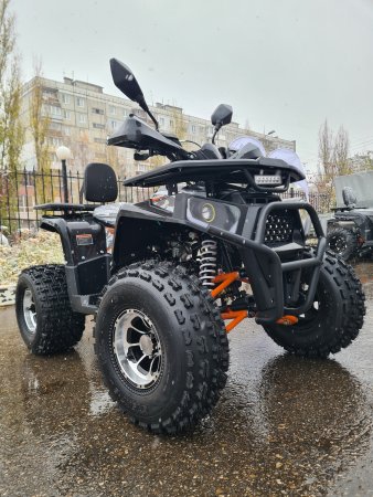 Детский бензиновый квадроцикл Dazzle ATV125 Lux черный