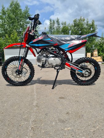 Питбайк TMBK Pitster SP1 150 - 17/14 Red/Light Blue