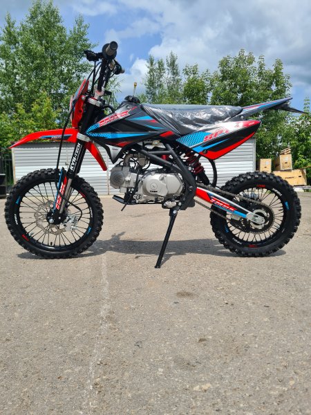 Питбайк TMBK Pitster SP1 150 - 17/14 Red/Light Blue
