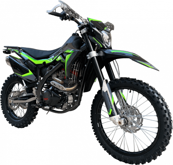 Эндуро кроссовый мотоцикл BSE Z6 (025) neon track