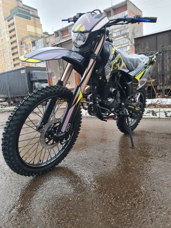 Эндуро кроссовый мотоцикл OXO LITE 250 серый