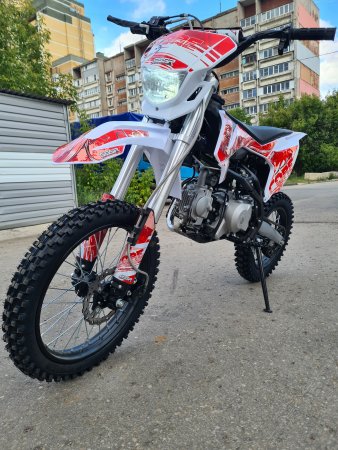 Питбайк SSSR Core 125 EA 17/14 Red Cat Mask