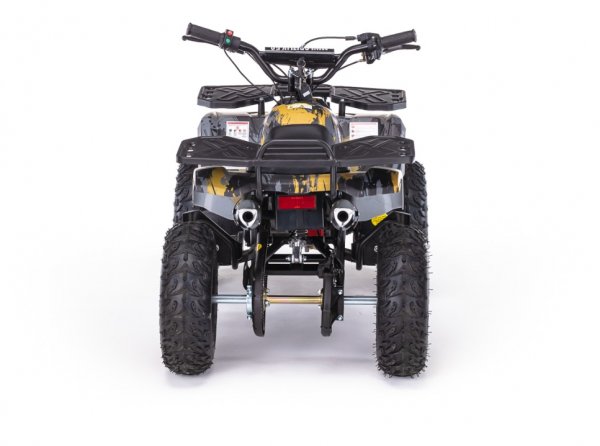 Детский бензиновый квадроцикл Motax Mini Grizlik X16 (PS,BW) желтый камуфляж