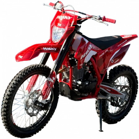 Эндуро кроссовый мотоцикл Hasky F5 Ride New красный