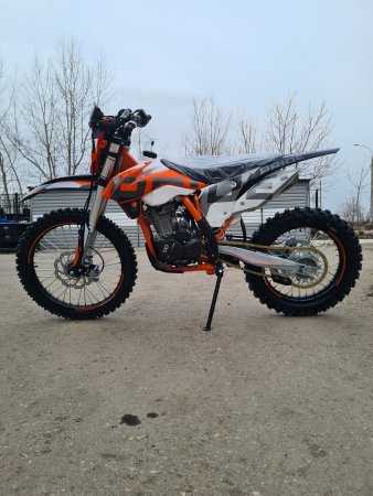 Эндуро кроссовый мотоцикл OXO PRIDE YB250 оранжевый