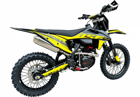 Эндуро кроссовый мотоцикл BSE T4 Yellow