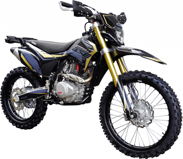 Эндуро кроссовый мотоцикл BSE Z3 19/16 (130) gold black