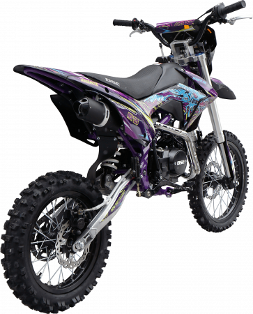 Питбайк BSE MX 125 (015) 17/14 purple dragon