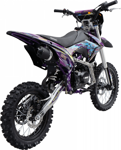 Питбайк BSE MX 125 (015) 17/14 purple dragon