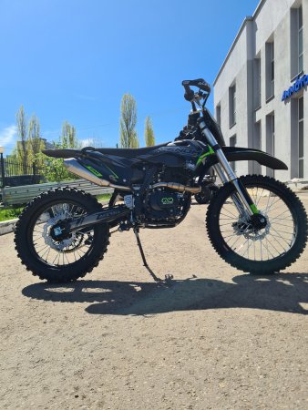 Эндуро кроссовый мотоцикл OXO VENOM 250 зеленый