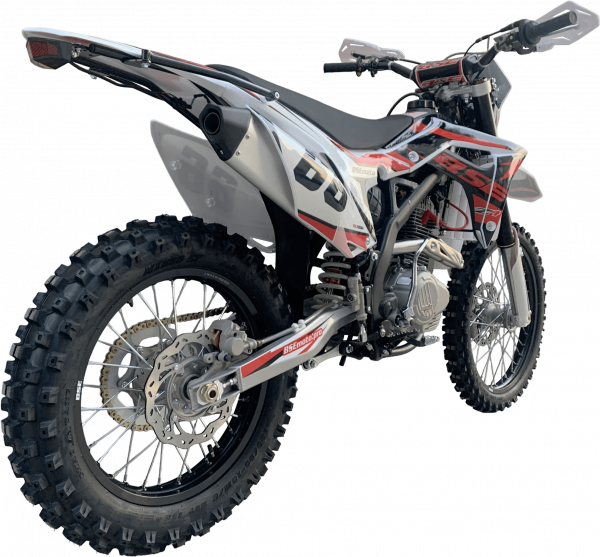 Эндуро кроссовый мотоцикл BSE Z4 21/18 red 66