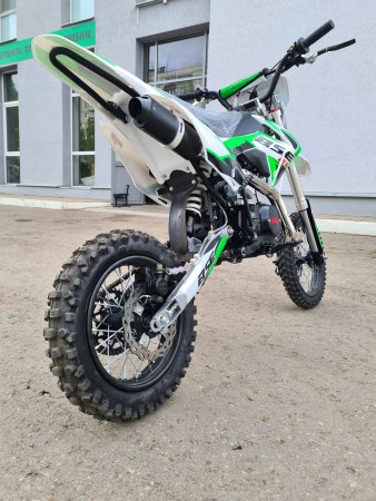 Питбайк BSE EX 125E (015) 14/12 зеленый