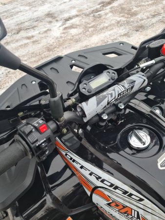 Детский бензиновый квадроцикл Dazzle ATV125 черный