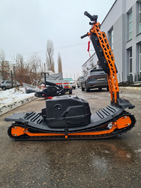 Мотосноуборд Sibmaster 4 оранжевый