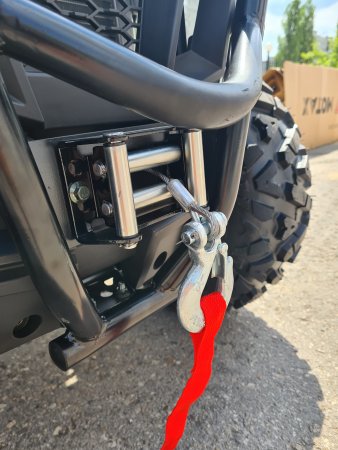 Бензиновый квадроцикл Motax Grizlik 300 красный камуфляж
