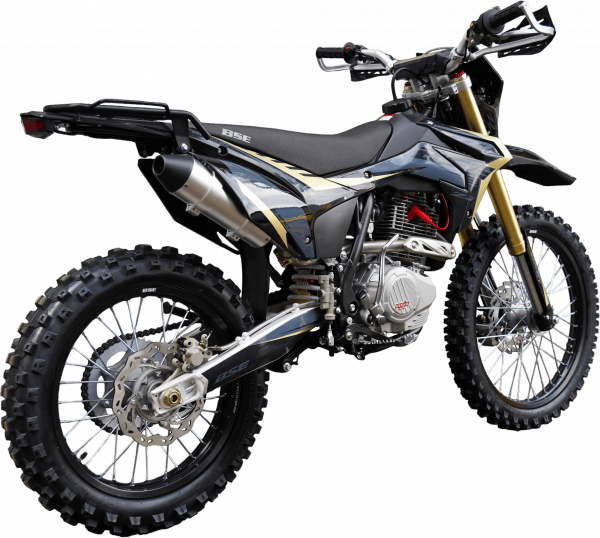 Эндуро кроссовый мотоцикл BSE Z3 19/16 (130) gold black