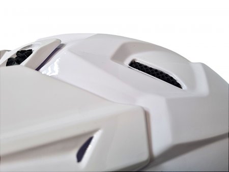 Кроссовый мотошлем AiM JK803 White Glossy