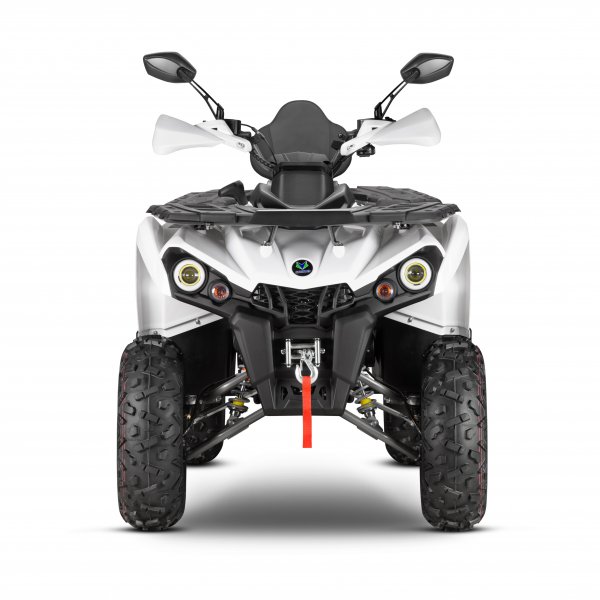 Бензиновый квадроцикл Mikilon Gladiator F200 Lux ПСМ белый