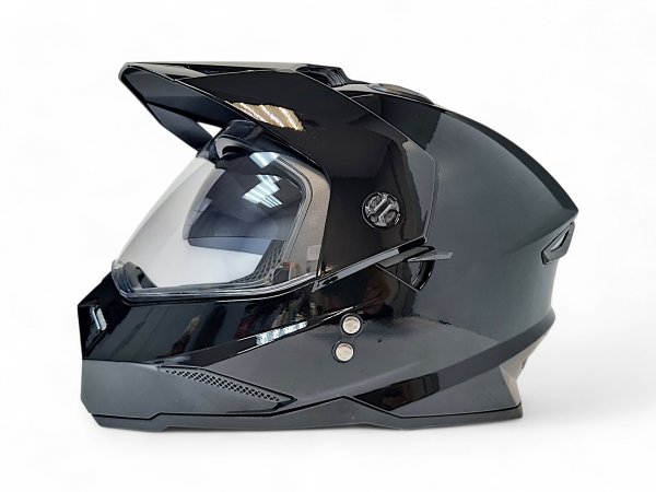 Детский шлем Aim JK802Y Black Glossy