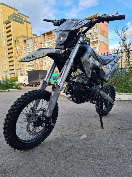 Питбайк BSE EX 125E (015) 14/12 urban grey