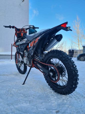 Эндуро кроссовый мотоцикл Progasi Hardcore 450 оранжевый
