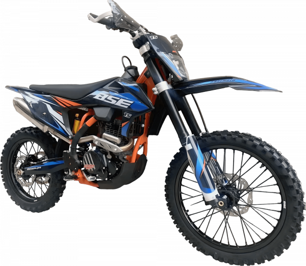 Эндуро кроссовый мотоцикл BSE T5 (015) factory blue