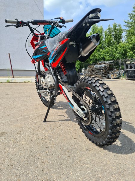 Питбайк TMBK Pitster SP1 150 - 17/14 Red/Light Blue