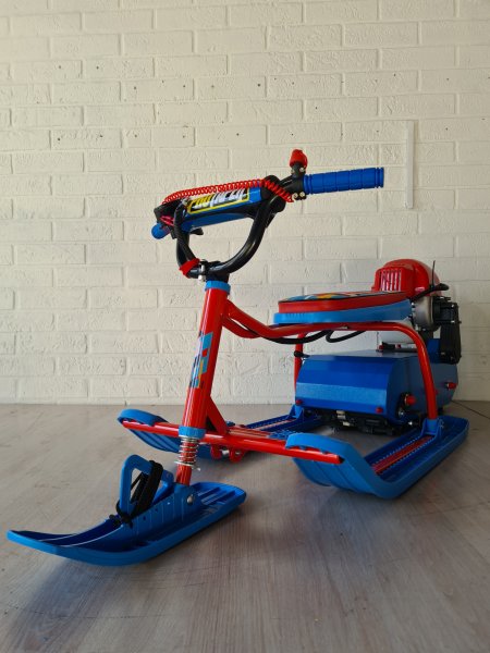 Детский бензиновый снегоход Snow Kids Compact 4T синий