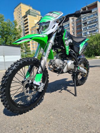 Питбайк Progasi Smart 125 SA - 17/14 зеленый